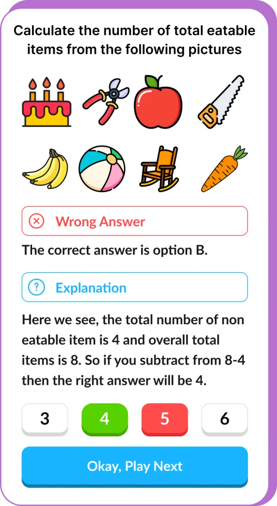 Get Explanation after Wrong