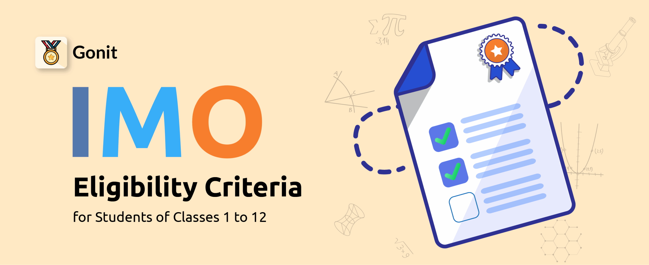 IMO Maths Olympiad Eligibility Criteria for Students of Classes 1 to 12