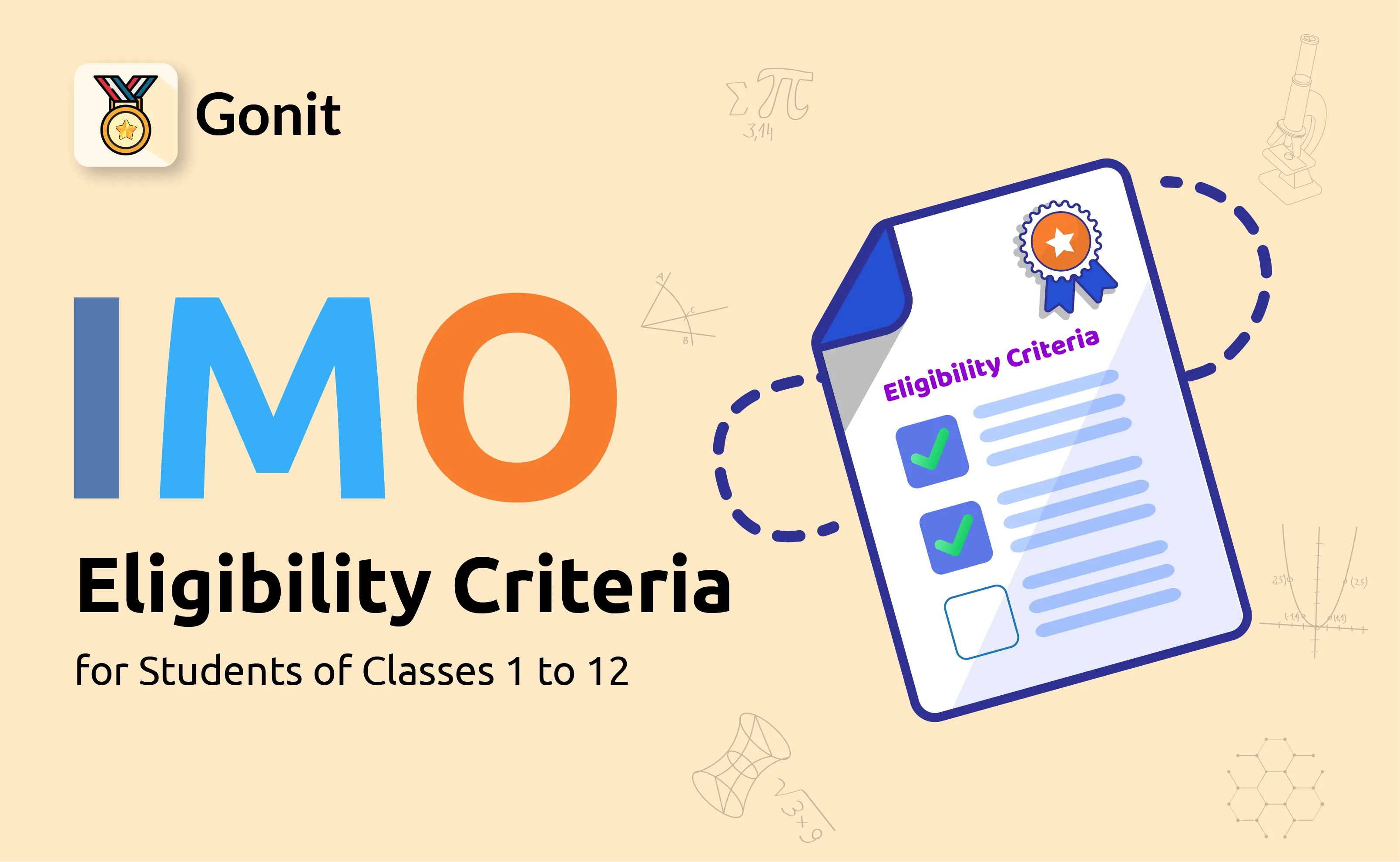 IMO Exam Eligibility Criteria for Students of Classes 1 to 12