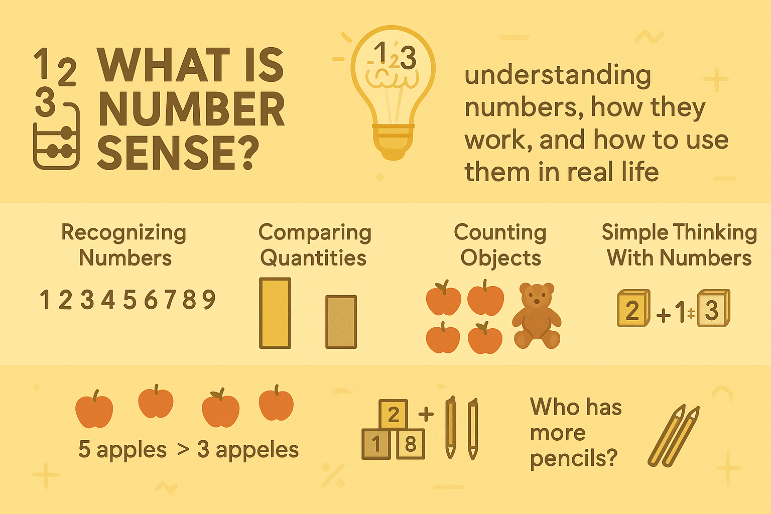 What is Number Sense for Class 1? 2 What is Number Sense for Class 1?
