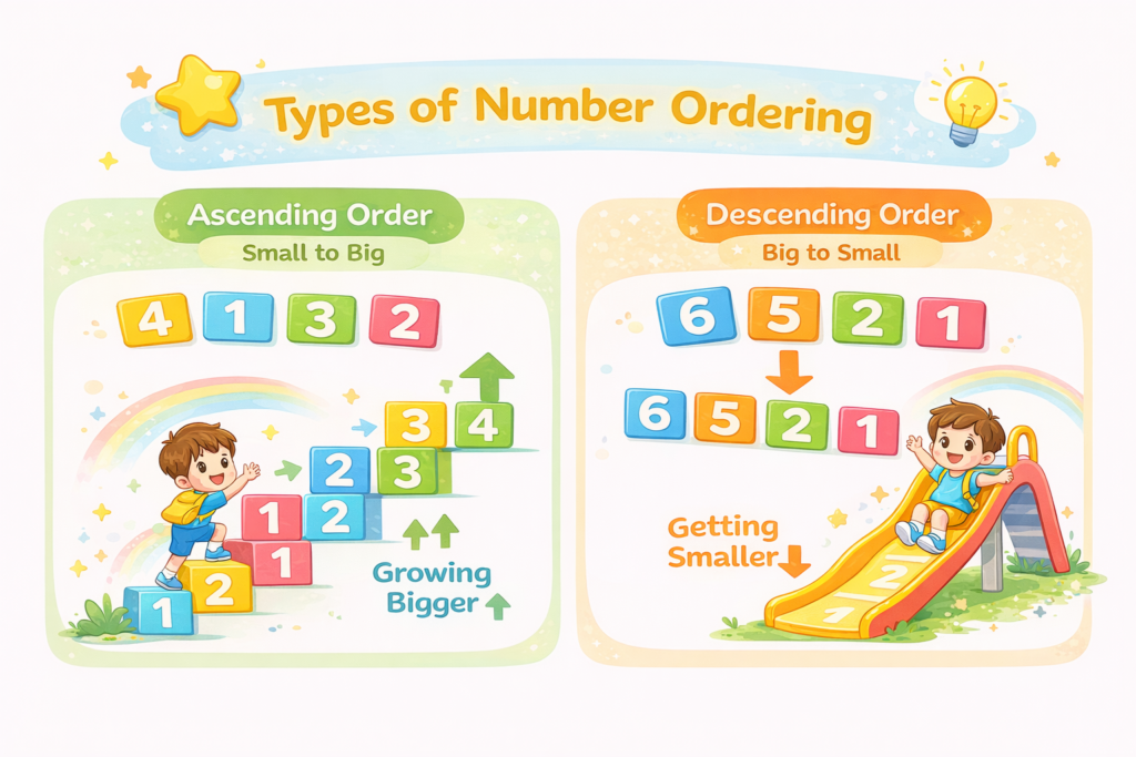Types of Number Ordering