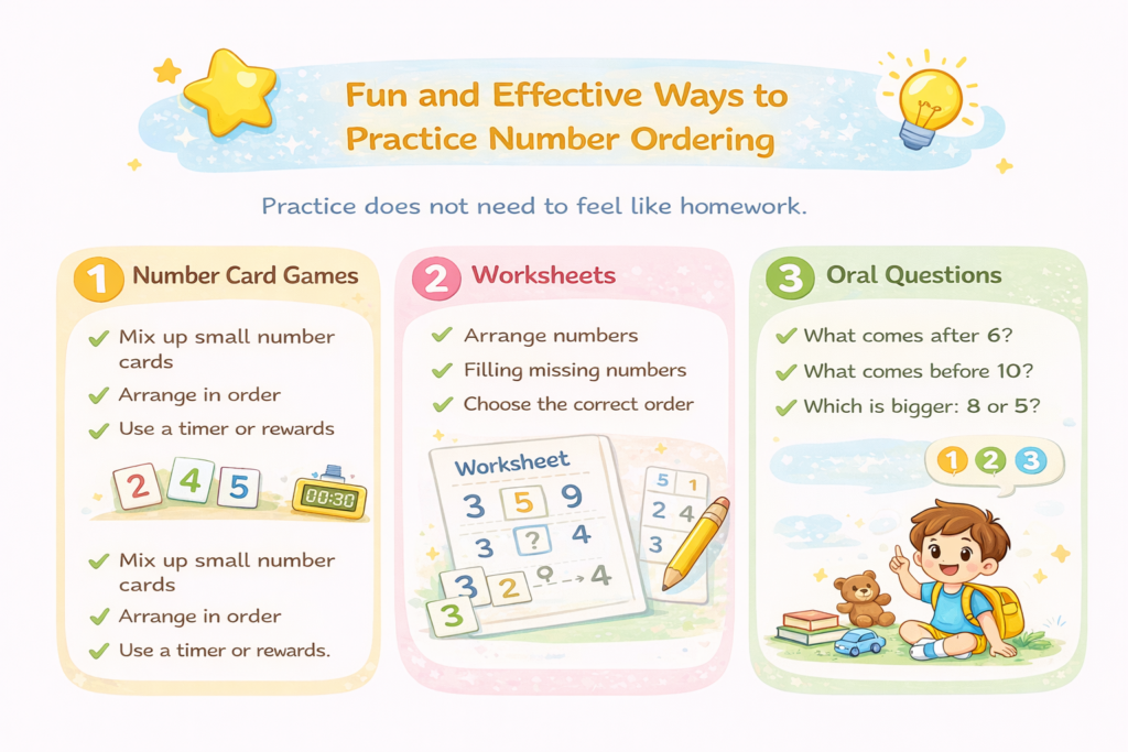 Fun and Effective Ways to Practice Number Ordering