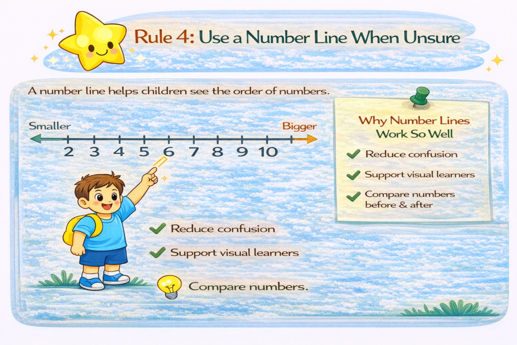 Rule 4: Use a Number Line When Unsure