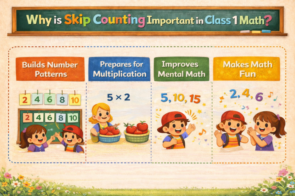 What is Skip Counting for Class 1 Math Students? 3 Why Is Skip Counting Important in Class 1 Math?
