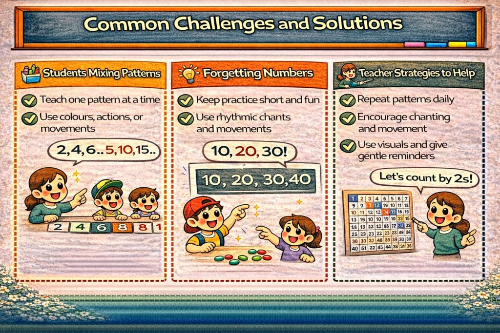 How to Write a Lesson Plan on Skip Counting for Class 1? 8 Common Challenges and Solutions for skip counting teaching