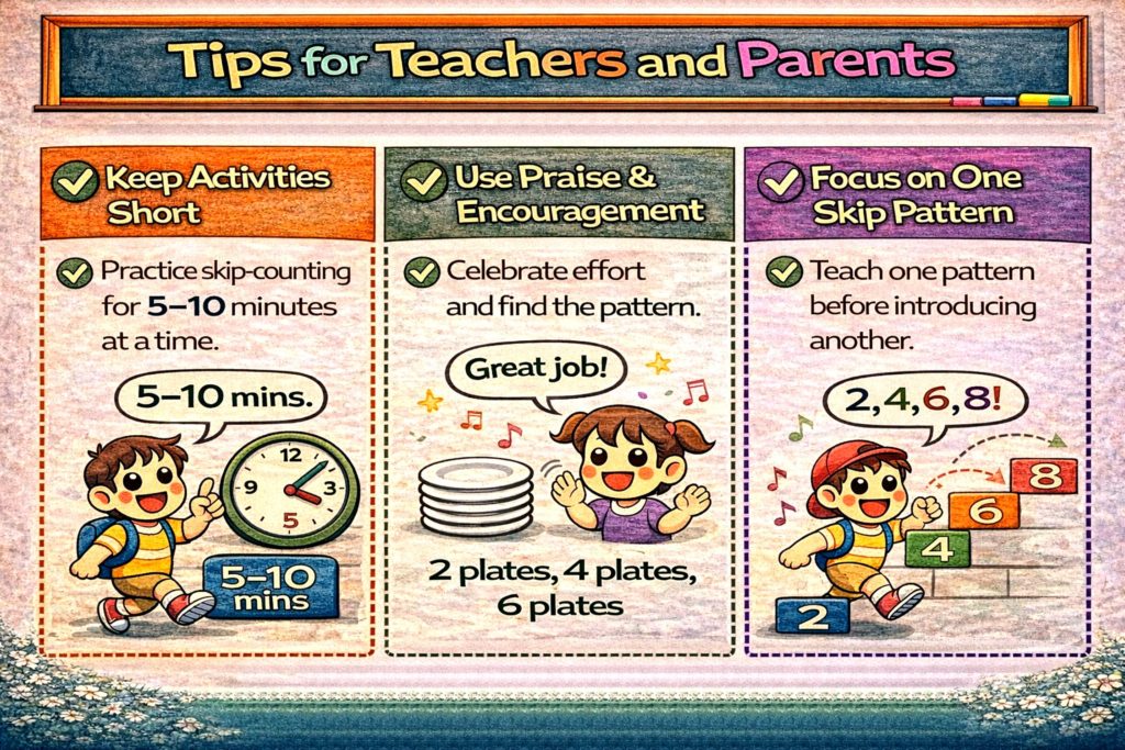 What Are Some Easy Skip-Counting Activities for Class 1? 8 Tips for Teachers and Parents