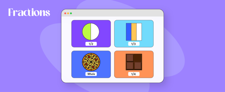 What is the fraction in maths for class 1