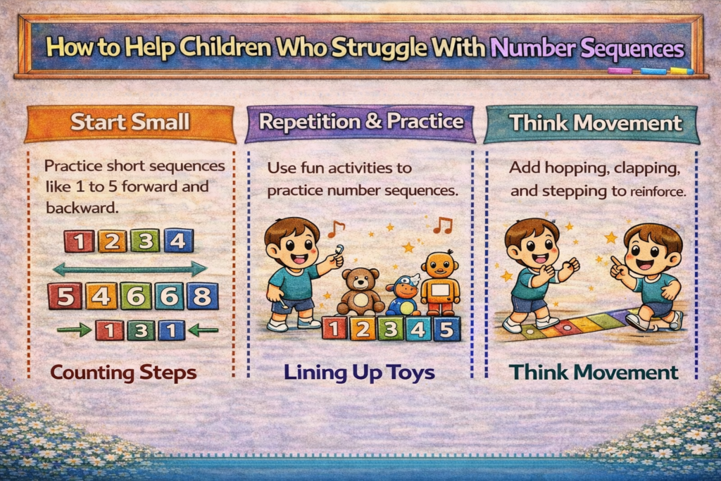 How to Help Children Who Struggle With Number Sequences