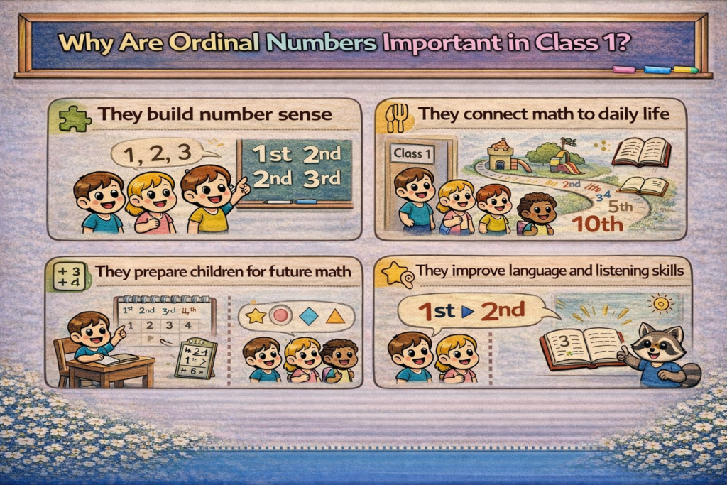 Why Are Ordinal Numbers Important in Class 1?