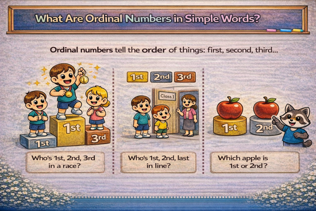 What Are Ordinal Numbers in Simple Words?