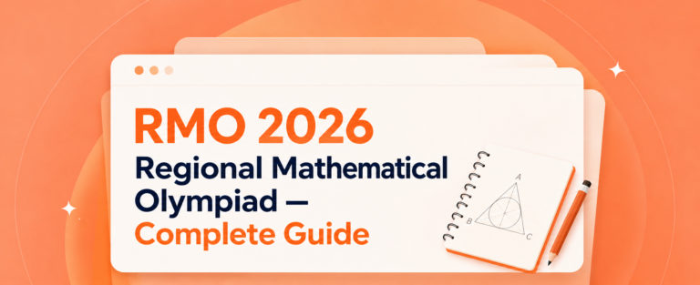 RMO 2026 Regional Mathematical Olympiad — Complete Guide