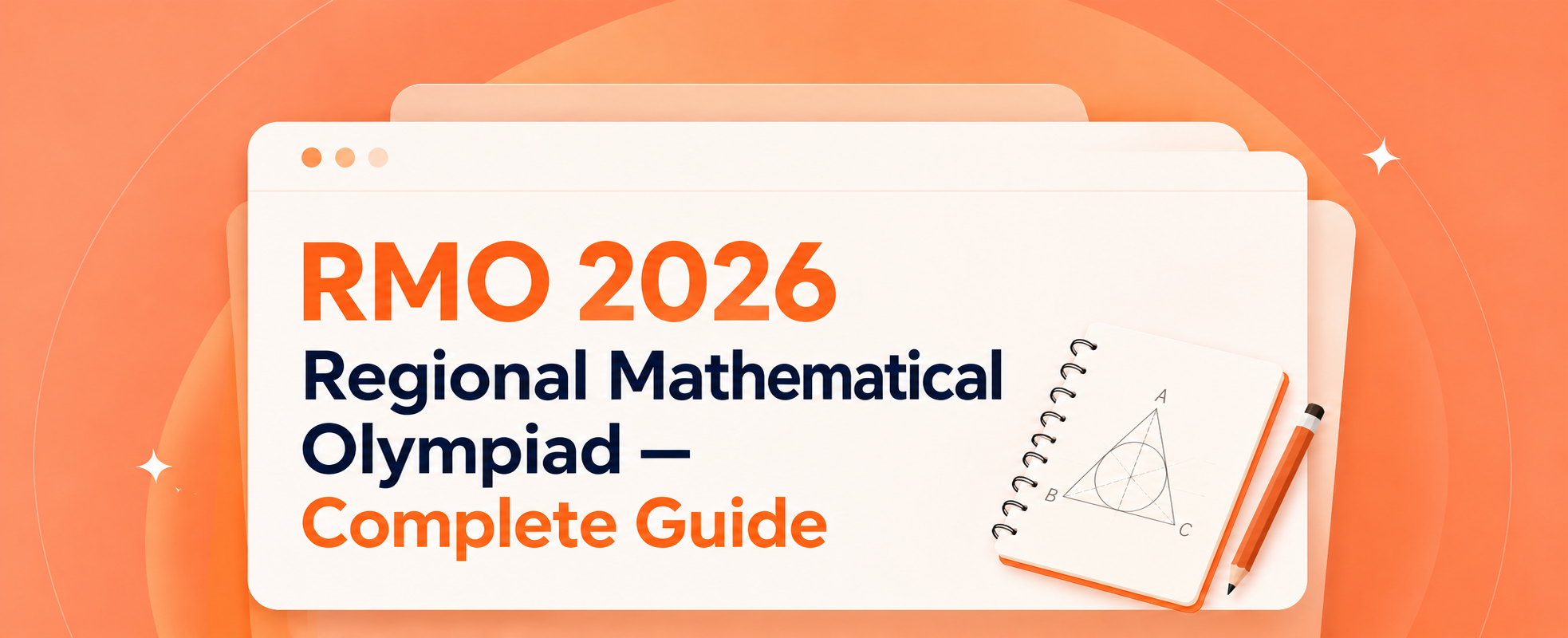 RMO 2026 Regional Mathematical Olympiad — Complete Guide