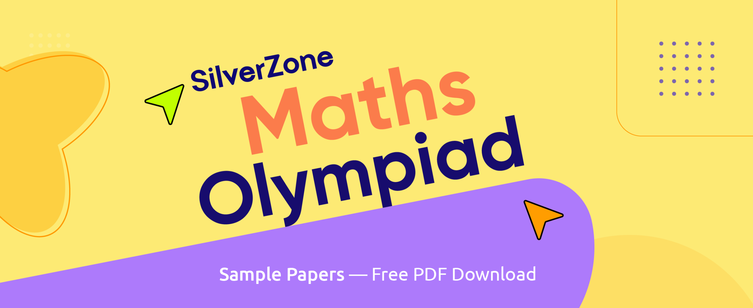 SilverZone Maths Olympiad Sample Papers — Free PDF Download