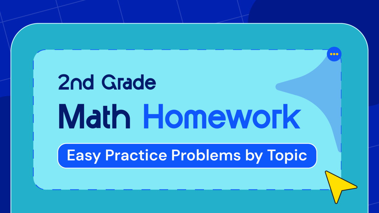 2nd Grade Math Homework: Easy Practice Problems by Topic 2 Homework for 2nd Grade Math Easy Practice Problems by Topic